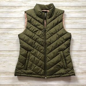 Gap Green Puffer Vest